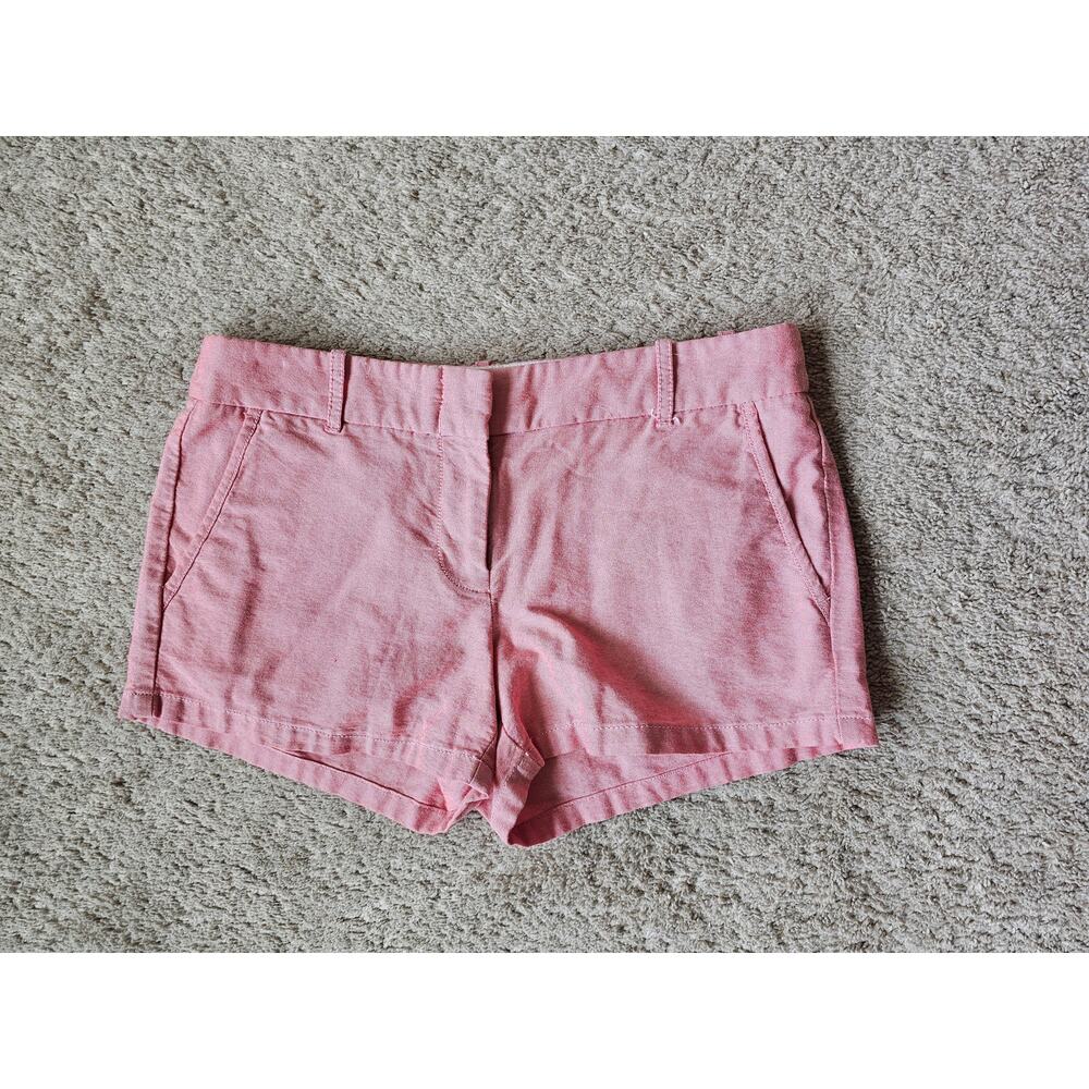 J Crew Shorts Womens Size 4 RN77388 Pink Red Cherry Girl